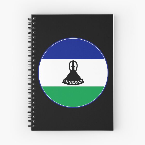 Item preview, Lesotho Flag Circle Blue White Green Basotho Hat designed and sold by NTGUILTY.