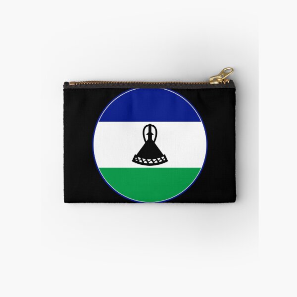 Item preview, Lesotho Flag Circle Blue White Green Basotho Hat designed and sold by NTGUILTY.