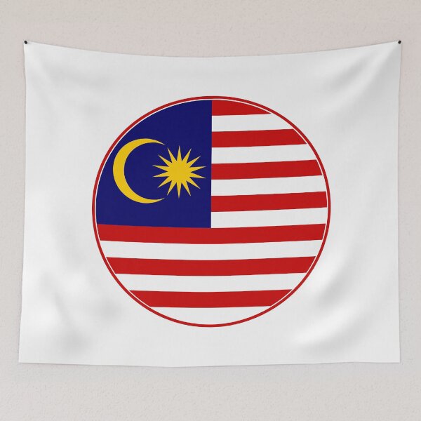 Item preview, Malaysia Flag Название товара (Title: 4-8 words) designed and sold by NTGUILTY.