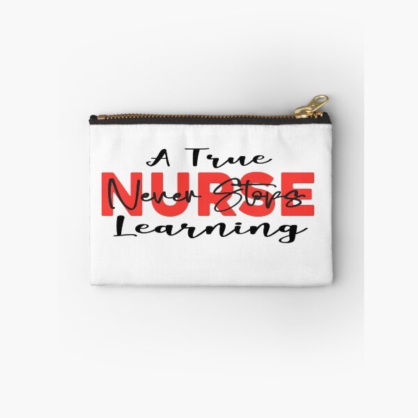 Item preview, A True Nurse Never Stops Learning Nursing Motivation designed and sold by arabiw.