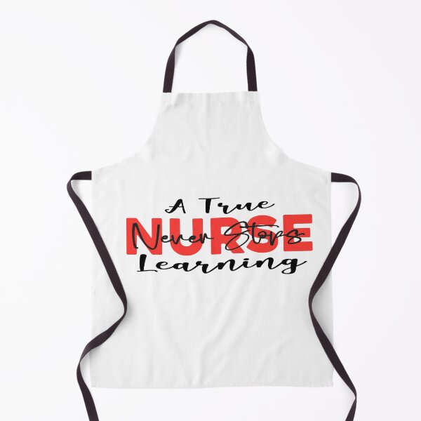 Item preview, A True Nurse Never Stops Learning Nursing Motivation designed and sold by arabiw.