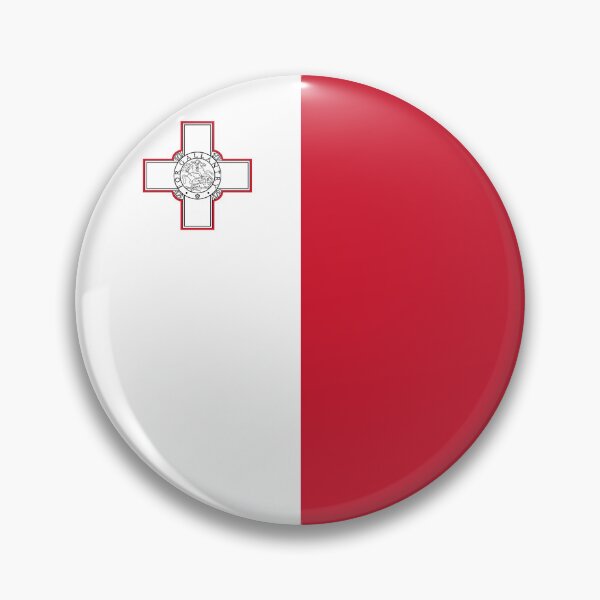 Item preview, Malta Flag Circle White Red George Cross designed and sold by NTGUILTY.