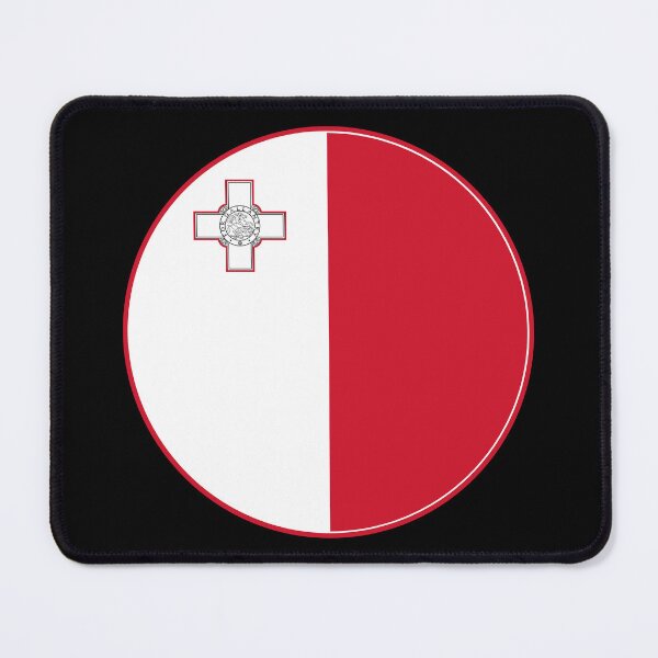 Item preview, Malta Flag Circle White Red George Cross designed and sold by NTGUILTY.