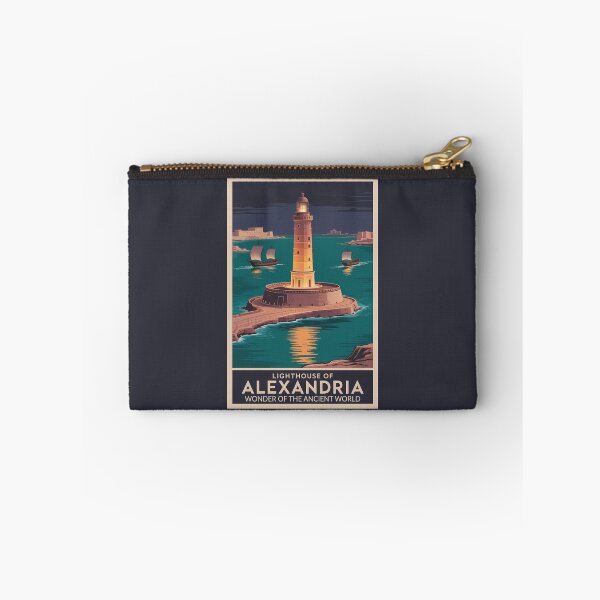Item preview, Lighthouse of Alexandria Egypt Seven Wonders of the World Vintage designed and sold by KrisSidDesigns.