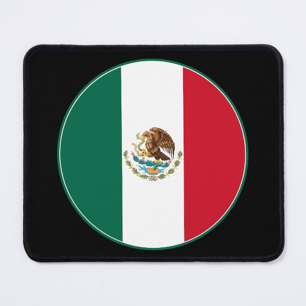 Item preview, Mexico Flag Circle Eagle Snake Coat of Arms designed and sold by NTGUILTY.