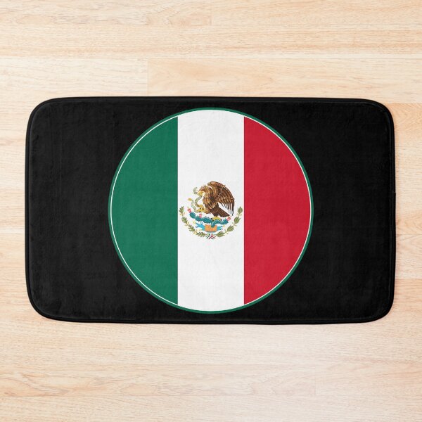 Item preview, Mexico Flag Circle Eagle Snake Coat of Arms designed and sold by NTGUILTY.