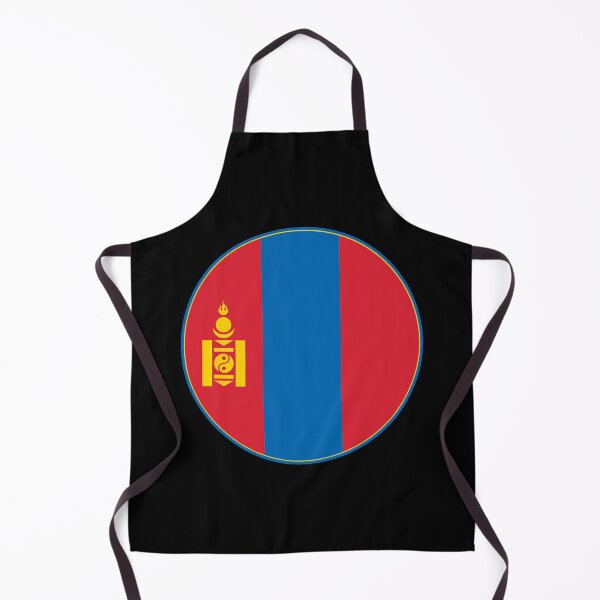 Item preview, Mongolia Flag Circle Soyombo Symbol Design designed and sold by NTGUILTY.
