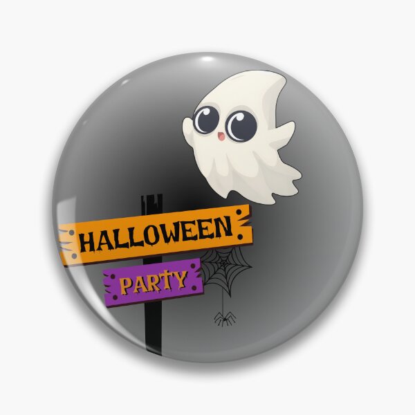 Item preview, Cute Ghost Halloween Party Sign: Spooky Invitation Vibes! designed and sold by DariaCraft.
