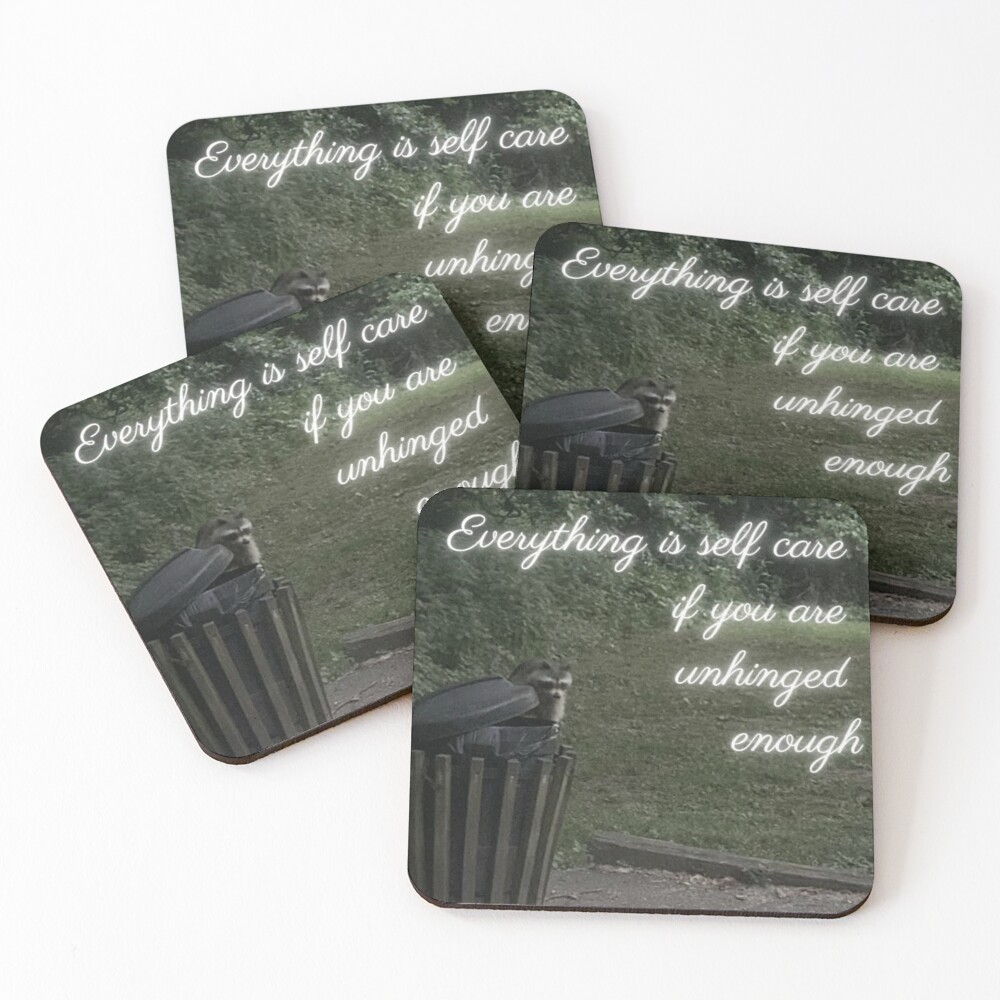 Item preview, Coasters (Set of 4) designed and sold by meme-stuff.