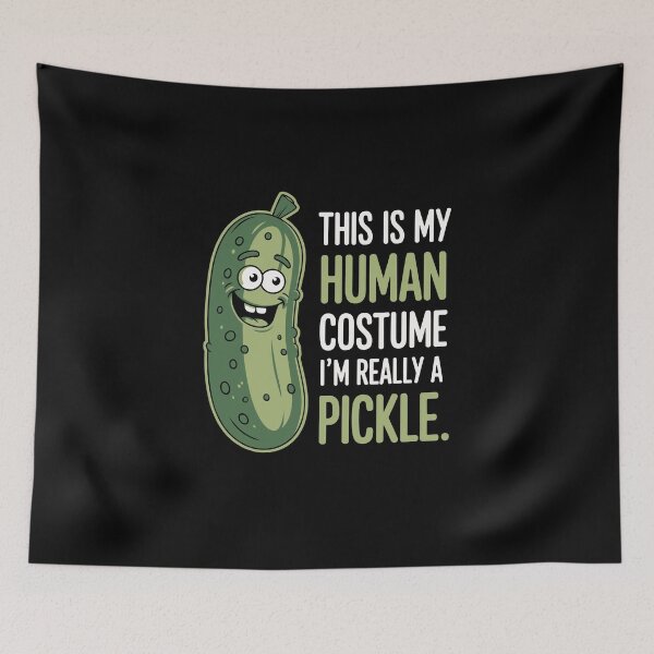 Item preview, This is My Human Costume I'm Really Pickle designed and sold by jkrphoto.
