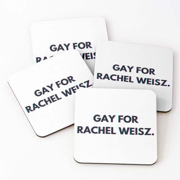Item preview, Gay for Rachel Weisz designed and sold by PopCultureAndStuff.
