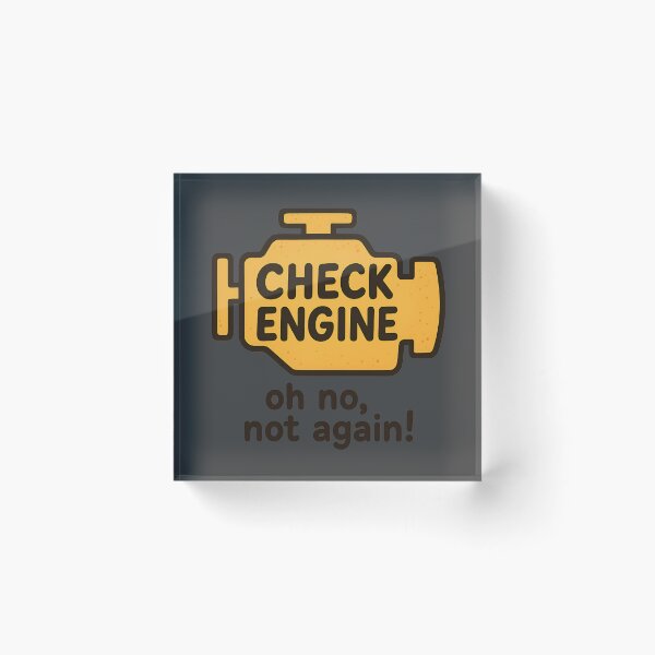 Item preview, Check Engine designed and sold by Zoologybestiary.