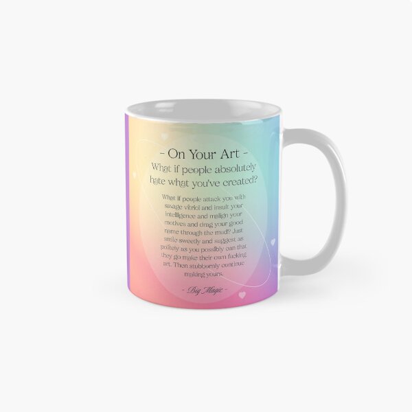 Item preview, Keep Creating Art Despite the Critics: Motivational Quote for Artists Dealing with Hate and Negative Feedback | Art Inspiration designed and sold by PopCultureArtShop.