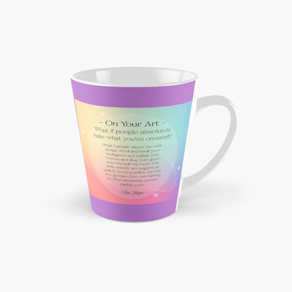 Item preview, Keep Creating Art Despite the Critics: Motivational Quote for Artists Dealing with Hate and Negative Feedback | Art Inspiration designed and sold by PopCultureArtShop.