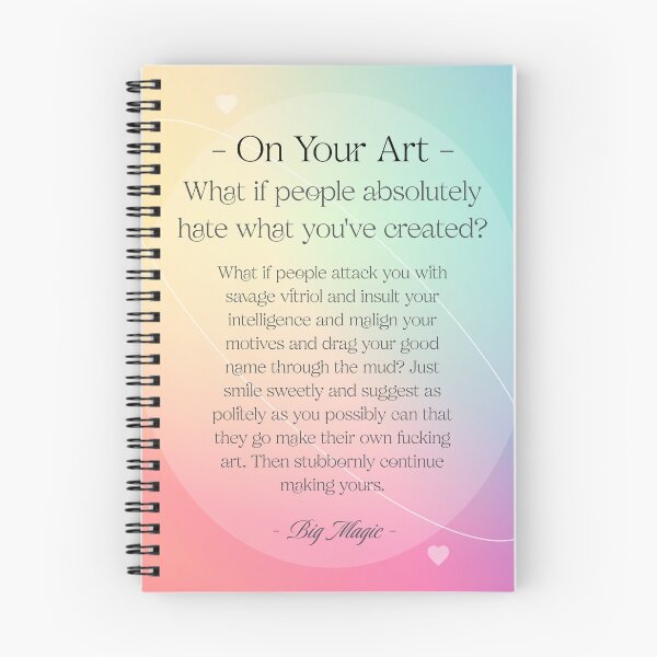 Item preview, Keep Creating Art Despite the Critics: Motivational Quote for Artists Dealing with Hate and Negative Feedback | Art Inspiration designed and sold by PopCultureArtShop.