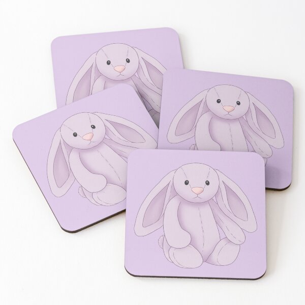Item preview,  Bunny – Cute purple Pastel Rabbit designed and sold by TinaDu-.