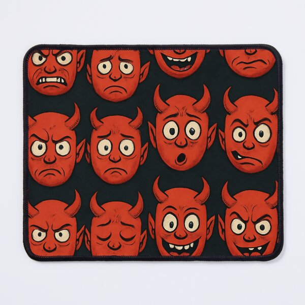 Item preview, Devil Moods Chart designed and sold by Zoologybestiary.