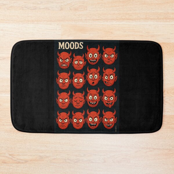 Item preview, Devil Moods Chart designed and sold by Zoologybestiary.
