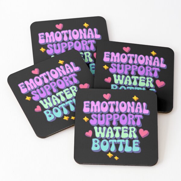 Item preview, Emotional Support Water Bottle  designed and sold by IHateDumplings.
