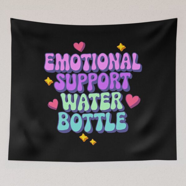 Item preview, Emotional Support Water Bottle  designed and sold by IHateDumplings.