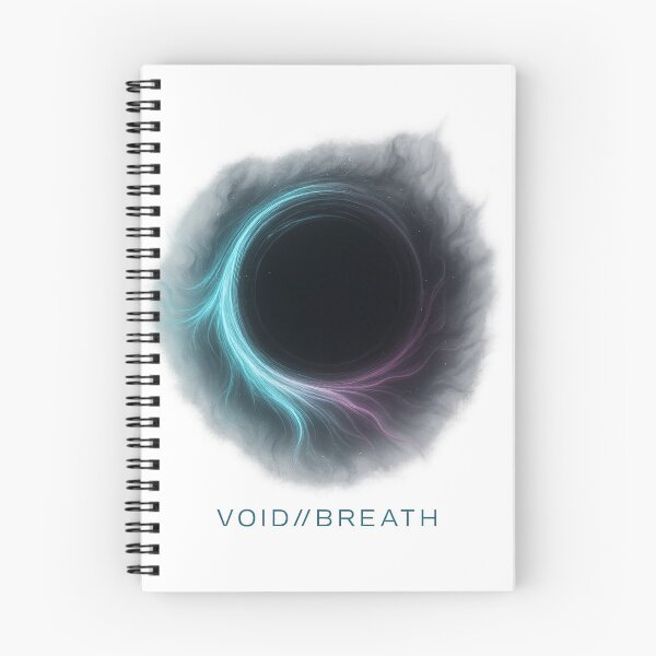 Item preview, VOID//BREATH – The Glow Within Darkness | Futuristic Neon Digital Art designed and sold by 9toNein.