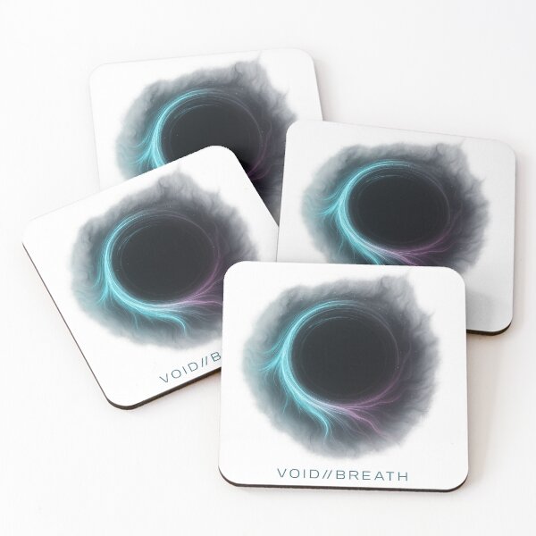 Item preview, VOID//BREATH – The Glow Within Darkness | Futuristic Neon Digital Art designed and sold by 9toNein.