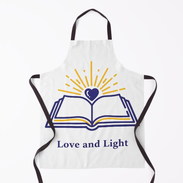 Item preview, Love and Light Open Bible with Heart and Rays Illustration. designed and sold by loveandlightrb.