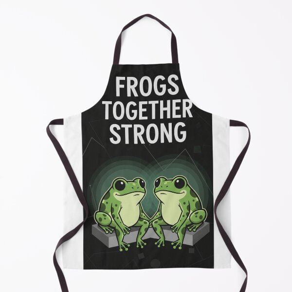 Item preview, Frogs Together Strong Funny Unity Design designed and sold by TinaDu-.