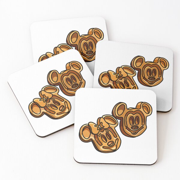 Item preview, Mouse Waffles Sticker | Cute Disney Breakfast Art designed and sold by annebmeadows.
