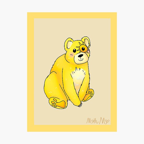 Item preview, Cute Sun Themed Bear Cutecore Kawaii Astronomy designed and sold by Crimson-Crafts1.