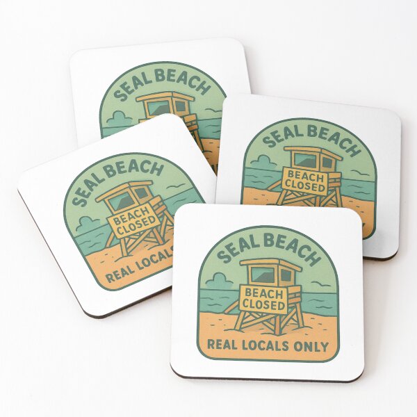 Item preview, Beach closed real locals only designed and sold by Dwafen.
