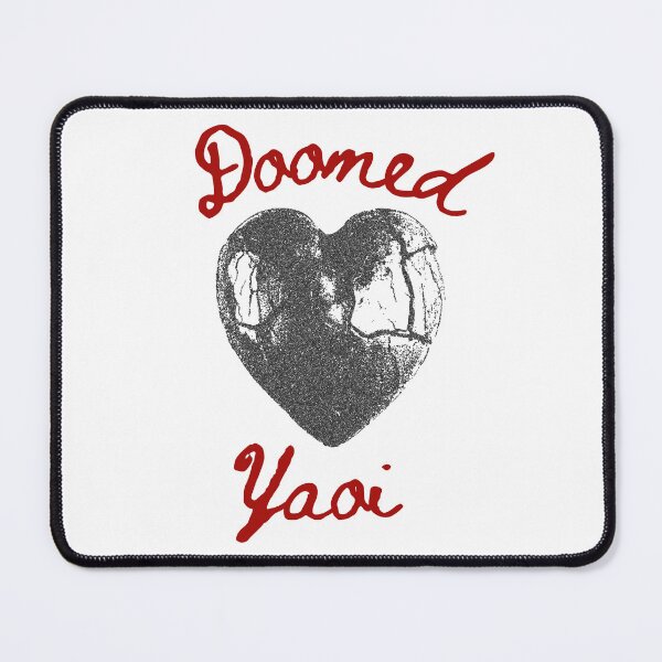 Item preview, Doomed Yaoi but in cursive - Fandom art designed and sold by gibbianne.