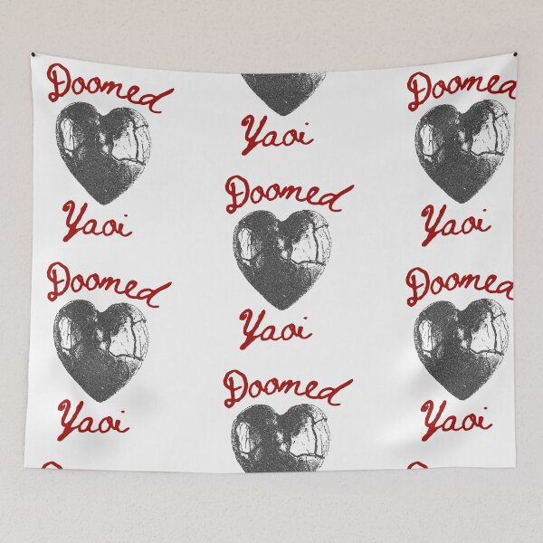 Item preview, Doomed Yaoi but in cursive - Fandom art designed and sold by gibbianne.