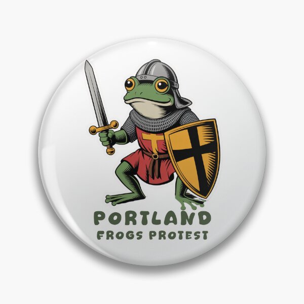 Item preview, Portland Frog Protest Essential T-Shirt,Portland Frog, Resist Portland 2025 Frog Rage Against The Machine Frog Classic T-Shirt designed and sold by PrintMod.