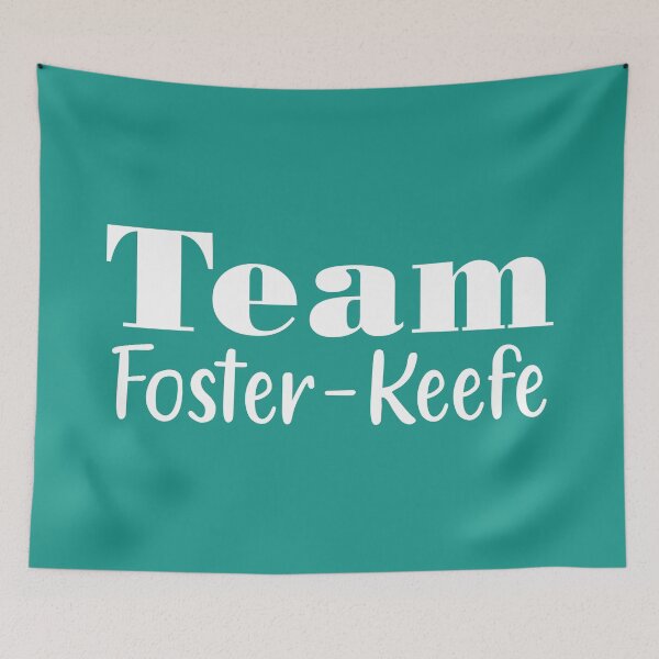 Item preview, Team Foster-Keefe designed and sold by corbrand.