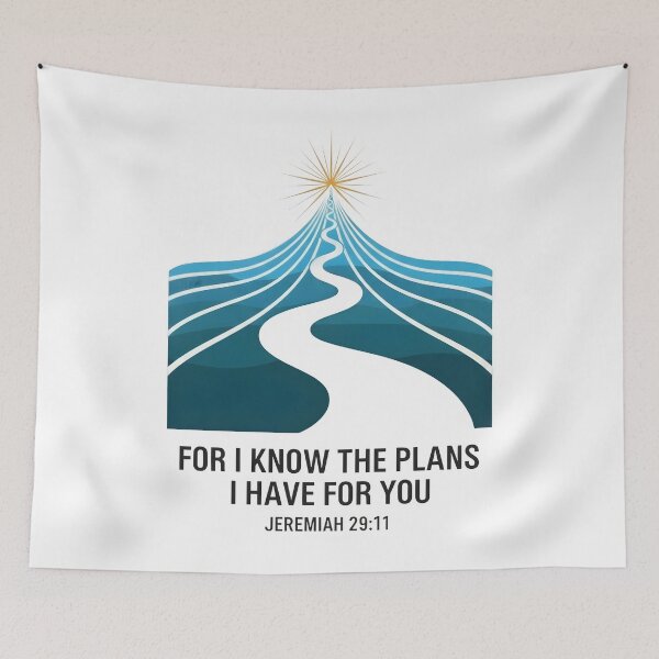 Item preview, Jeremiah 29:11 Pathway to Light Bible Verse Design. designed and sold by loveandlightrb.