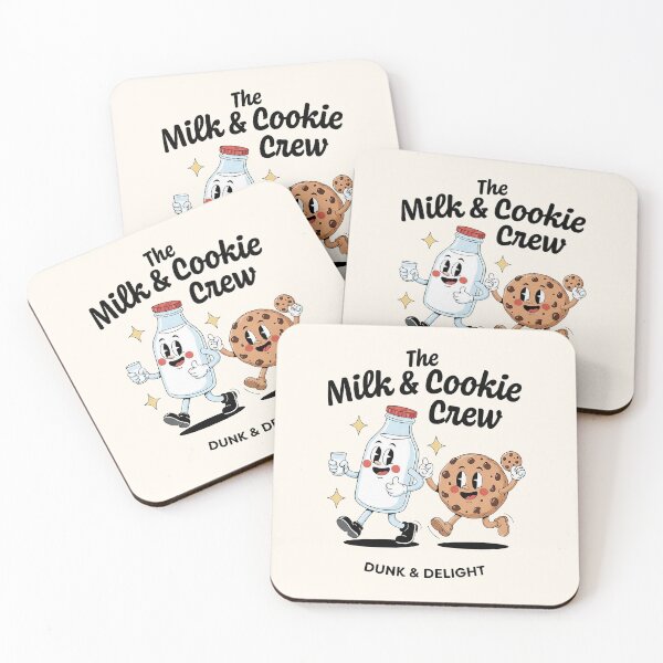 Item preview, The Milk and Cookie Crew – Dunk and Delight designed and sold by HoopeStylee.