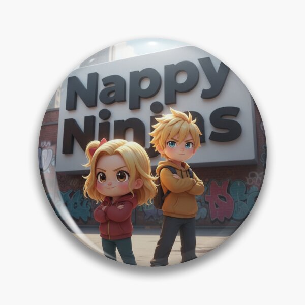 Item preview, Nappy Ninjas  designed and sold by NappyNinjas.