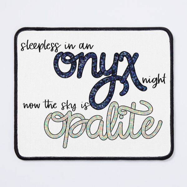 Item preview, Onyx and Opalite (Style 2) designed and sold by BrushedByGrace.