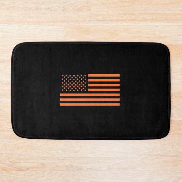 Item preview, Orange USA Flag – Modern Minimalist American Flag designed and sold by Paper Drip.