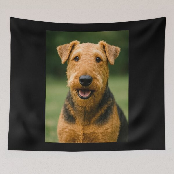 Item preview, Airedale Terrier Dog designed and sold by BackgroundND.