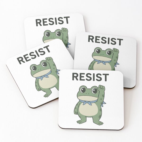 Item preview, Portland Protest Frog designed and sold by NiNino.