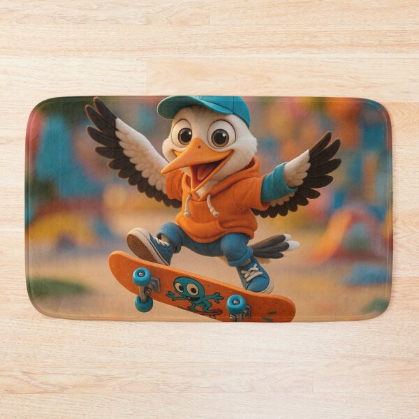 Item preview, Skater Stork designed and sold by Sillytoe.