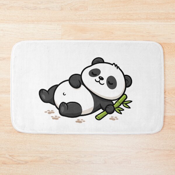 Item preview, Lazy Panda with Bamboo designed and sold by mhose3.