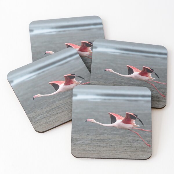 Item preview, The Leap of Light — Flamingo in Flight over Etosha’s Mudflats designed and sold by DavideAntoniani.