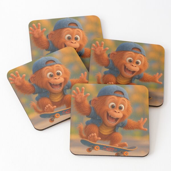 Item preview, Skater Sumatran Orangutan designed and sold by Sillytoe.