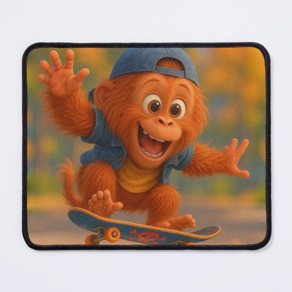 Item preview, Skater Sumatran Orangutan designed and sold by Sillytoe.