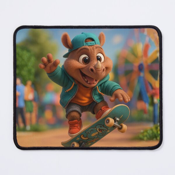 Item preview, Skater Sumatran Rhinoceros designed and sold by Sillytoe.
