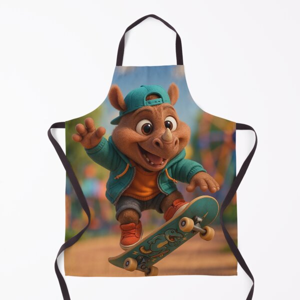 Item preview, Skater Sumatran Rhinoceros designed and sold by Sillytoe.
