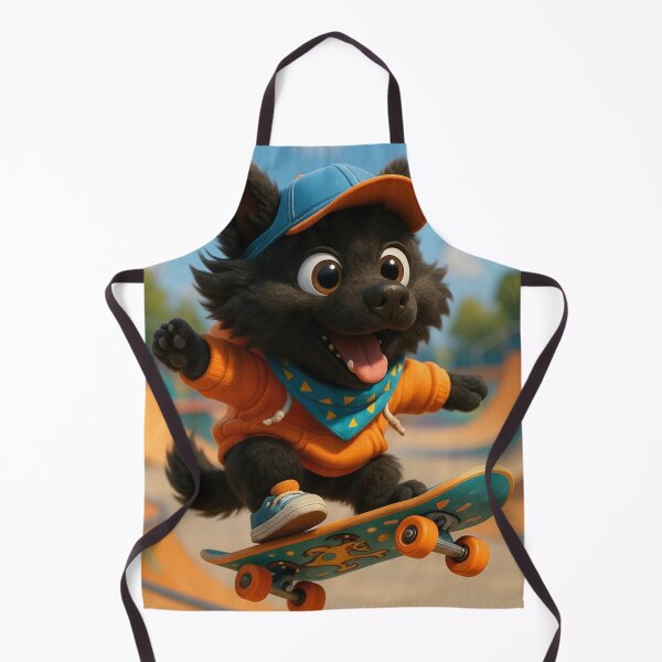 Item preview, Skater Swedish Lapphund designed and sold by Sillytoe.
